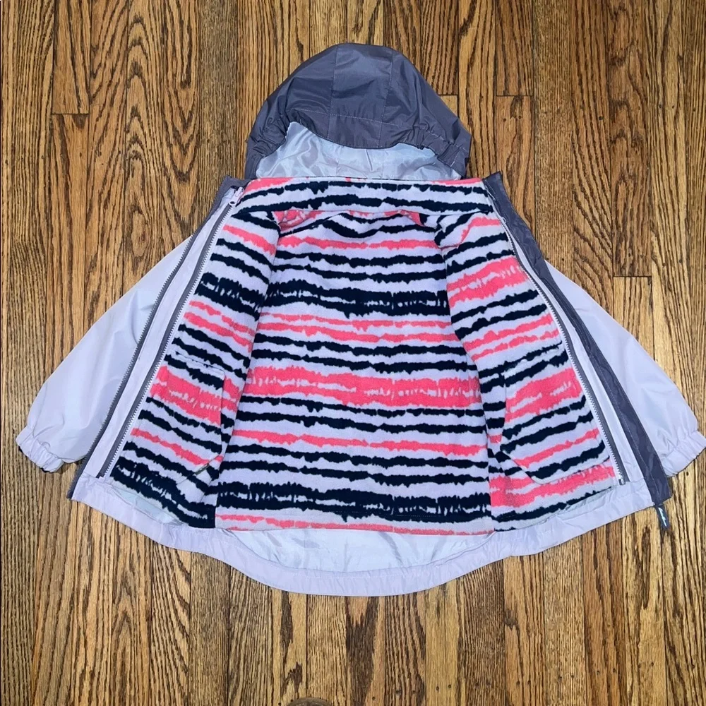 Eddie Bauer Girls Lone Peak 3 in 1 Jacket, XS (5/6) - Picture 6 of 9